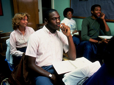 michael jordan college years