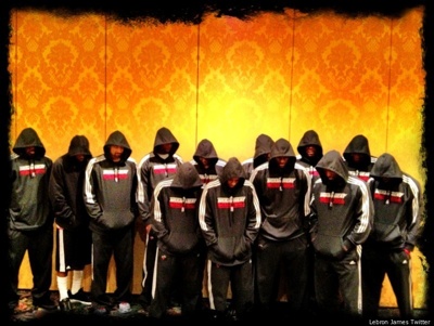 Lebron James Miami Heat on Lebron James And Miami Heat Show Support To Trayvon Martin Case