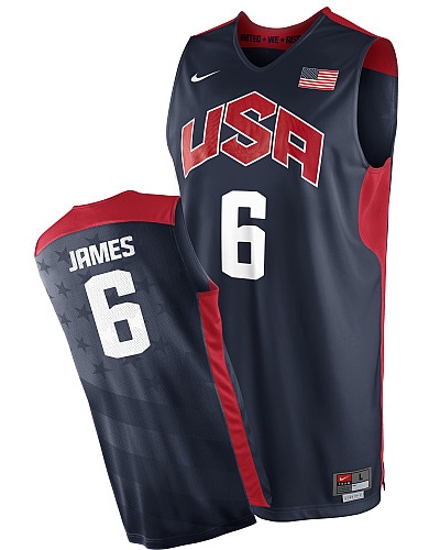 lebron james 2012 olympic jersey