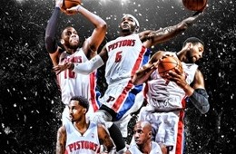 Detroit Pistons '2013-2014 Season Tickets' Art