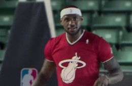 Sleeved Christmas Day Uniforms 'Jingle Hoops' Commercial