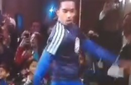 JR Smith Was Pre-Game Dancing