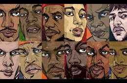 NBA Superstar Witnesses Illustrations