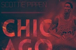 Scottie Pippen Franchise Legend Art
