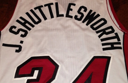 Ray Allen 'J. Shuttlesworth' Nickname Jersey Sneak Peek