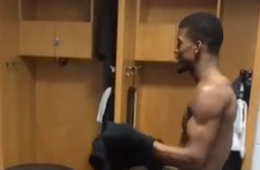 Jimmy Butler Celebrates a Win With Some Taylor Swift