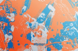 New York Knicks Greats Poster