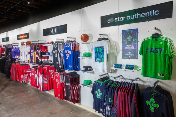adidas Opens Pop Up NBA All-Star Store In The Quarter – Up