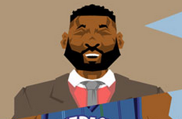 Baron Davis 'On Court x Off Court' Caricature Art