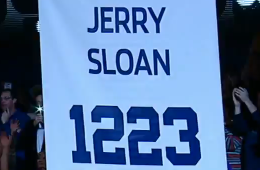 The Utah Jazz Honor Jerry Sloan
