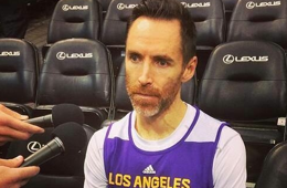 Steve Nash With Play and Start Tonight