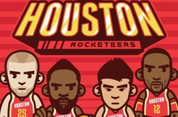 Houston 'Rocketeers' Art