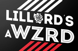 Lillard's a WZRD Typography