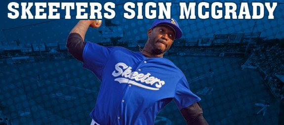 Tracy McGrady Signs With Sugarland Skeeters