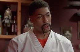 Anthony Davis Plays a Sushi Chef to Discuss Phone Etiquette