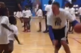Rookie Aaron Gordon Hits a Kid With a Crossover