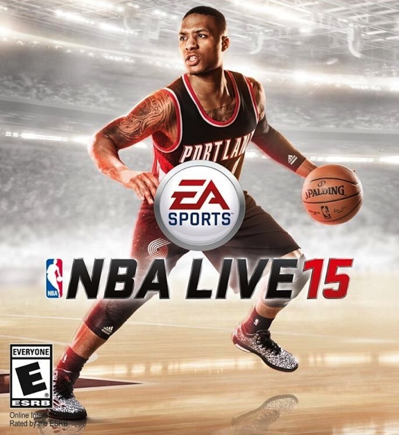 Damian Lillard Lands NBA Live 15 Cover