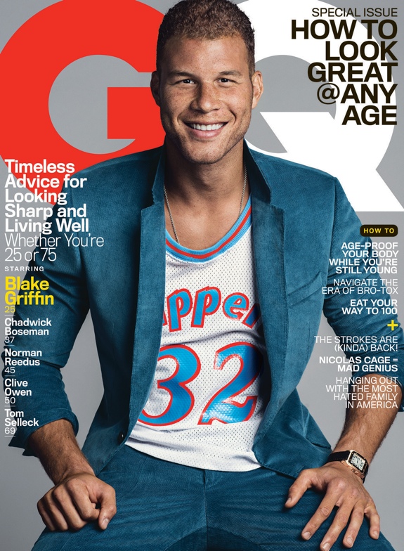 Blake Griffin Graces October GQ Cover