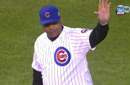 Charles Barkley Tosses Turrible First Pitch at Chicago Cubs Game