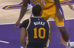 Alec Burks Hits Kobe Bryant With the Crossover