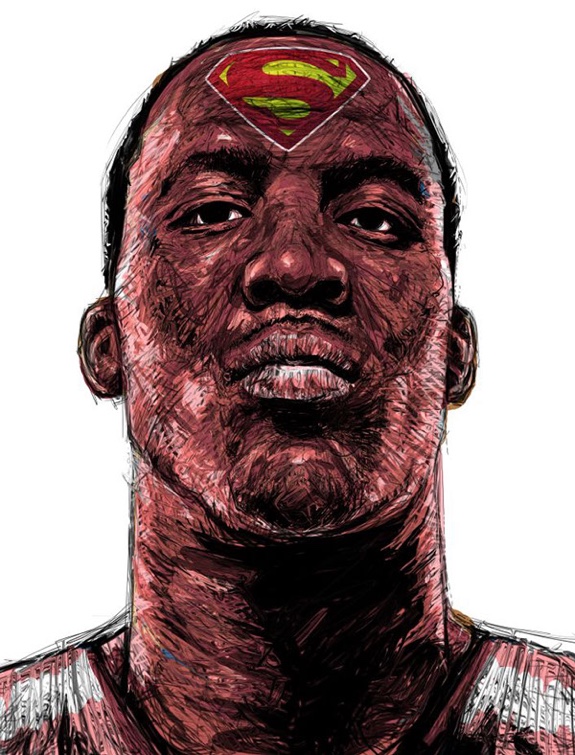Dwight Howard 'Black and White' Sketch