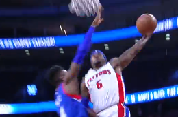 Josh Smith Dunks All Over Nerlens Noel