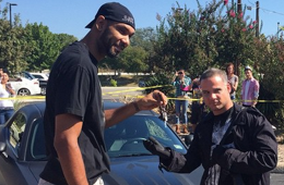 Tim Duncan Has a Punisher Car Now
