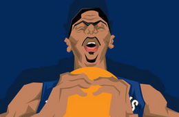 Anthony Davis 'The Next One' Caricature Art