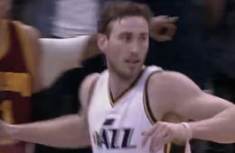 Gordon Hayward Blocks LeBron James