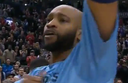 Vince Carter Moved to Tears By Toronto Raptors Video Tribute
