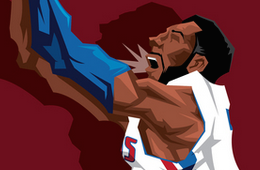 Andre Drummond 'Believer' Caricature Art