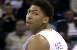 Anthony Davis Racks Up Another Double-Double