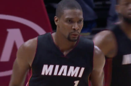 Chris Bosh Leads Heat with 34 Points