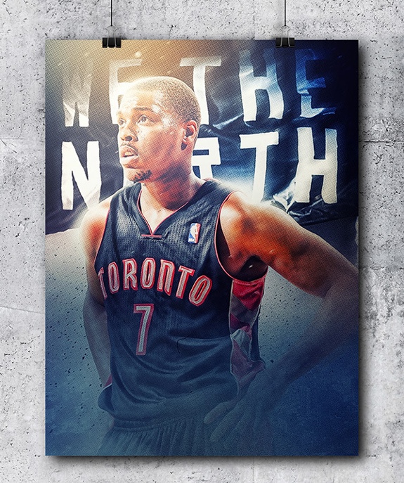 Toronto Raptors 'We The North' Poster Series