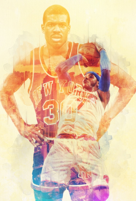 Past vs Present NBA Superstars Mirror Images