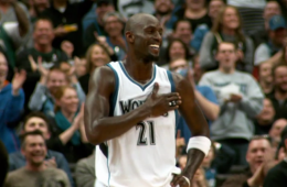 Kevin Garnett Plays His First Game Back In Minnesota