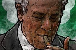Arnold Jacob 'Red' Auerbach Illustration