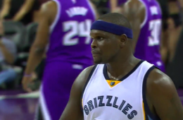 Zach Randolph Casually Nails a 65-Foot Shot