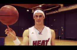 Gareth Bale Is Better Than You at Halfcourt Shots
