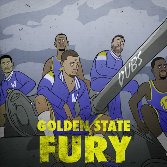 Golden State Warriors 'Fury' Illustration