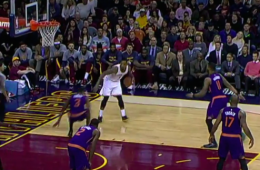 JR Smith Drops Brandon Knight with a Crossover