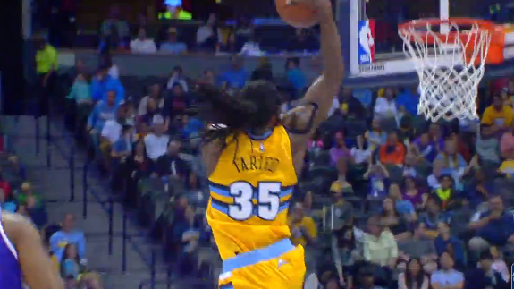 Kenneth Faried Records a Season-High 30 Points