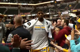 Paul George Scores 13 Points In Return