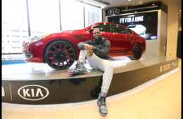 LeBron James Customized 2015 Kia K900 Luxury Sedan