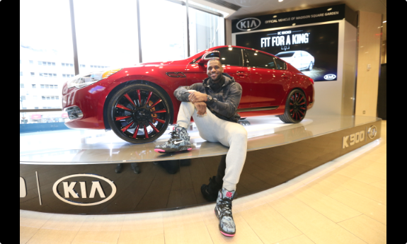 LeBron James Customized 2015 Kia K900 Luxury Sedan