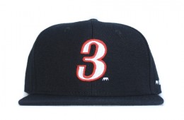 UNDRCRWN x Allen Iverson '3' Snapback Hat