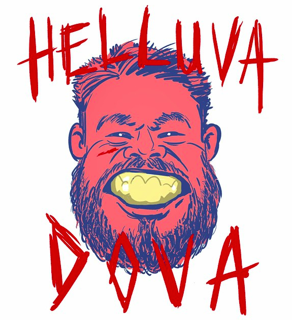 Matthew Dellavedova 'Helluva Dova' Art