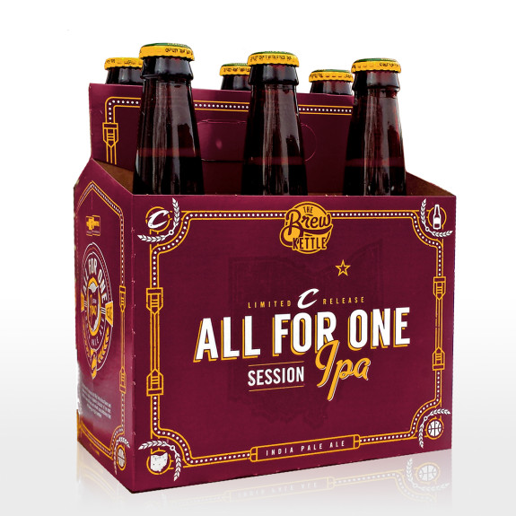 The Brew Kettle x Cleveland Cavaliers All For One IPA