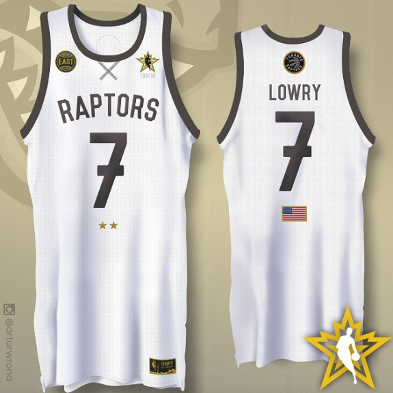 Toronto 2016 NBA All-Star Jerseys Concept