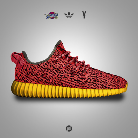 yeezy boost 350 v1 black red